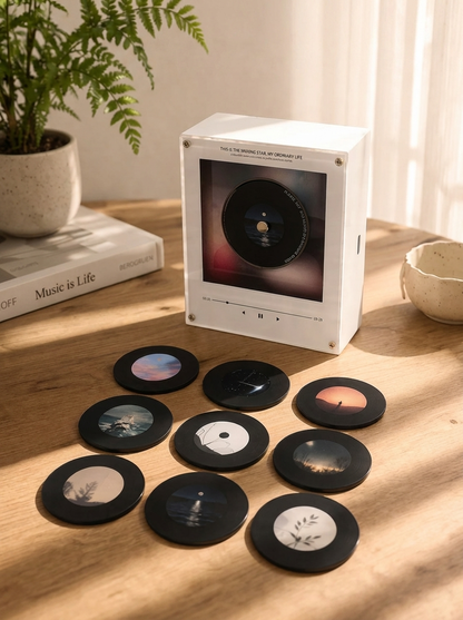 Mini Vinyl Music Player